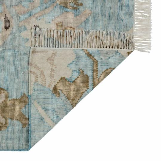 kek mintas szonyeg virag noveny barna szottes klasszikus vintage skandinav nappali haloszoba etkezo textil.jpg